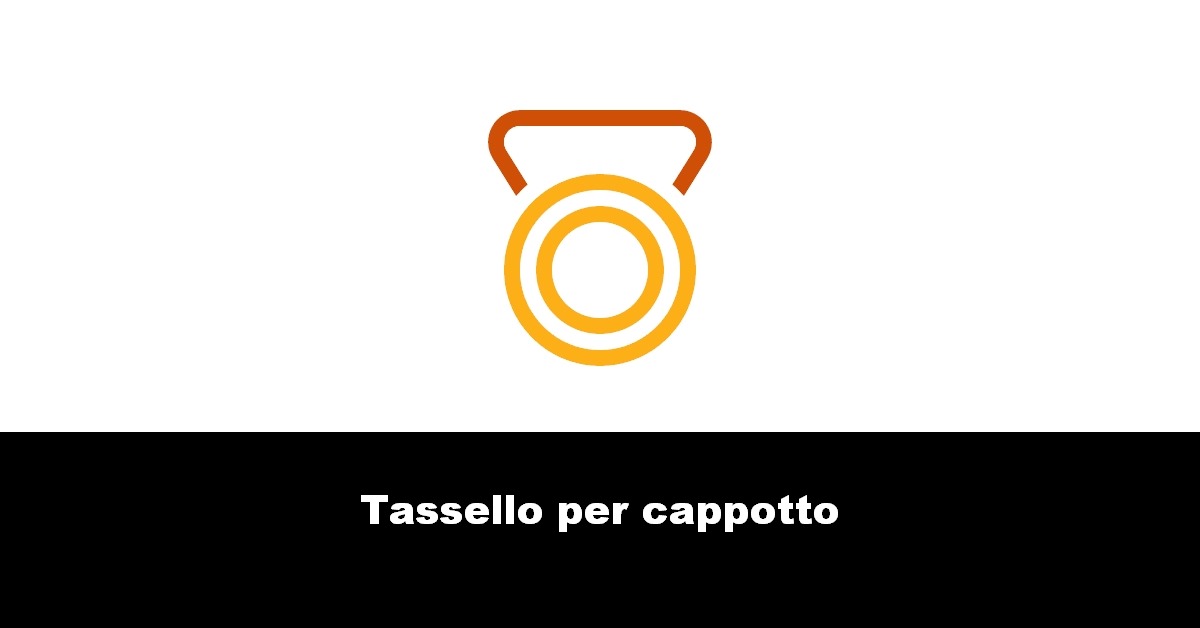 Tassello per cappotto