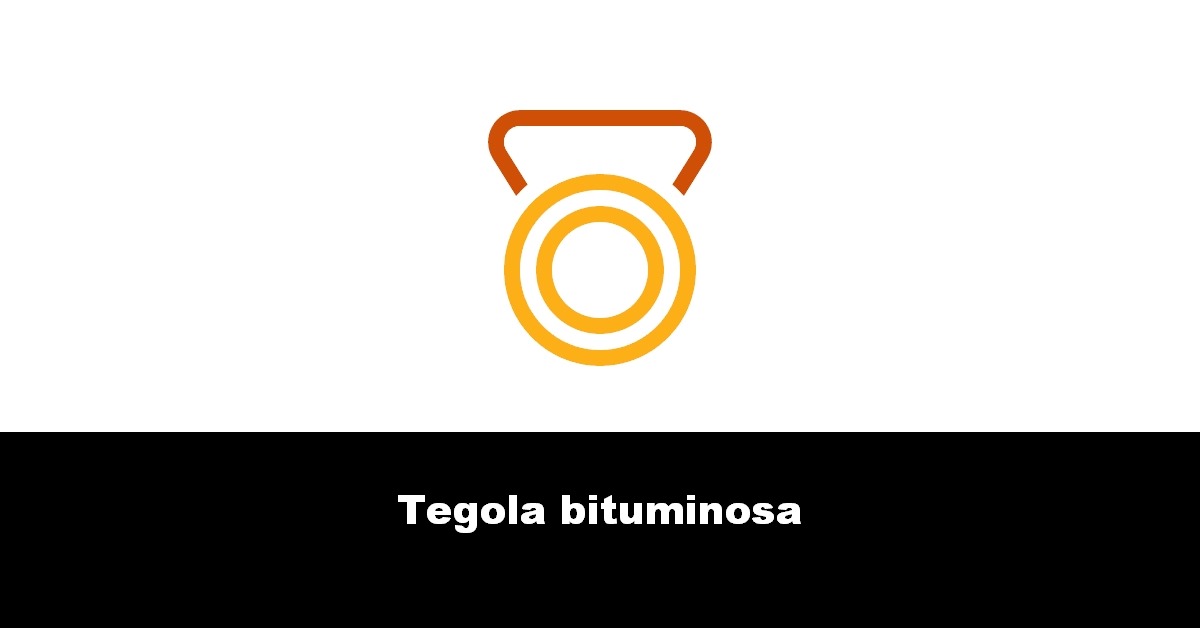 Tegola bituminosa