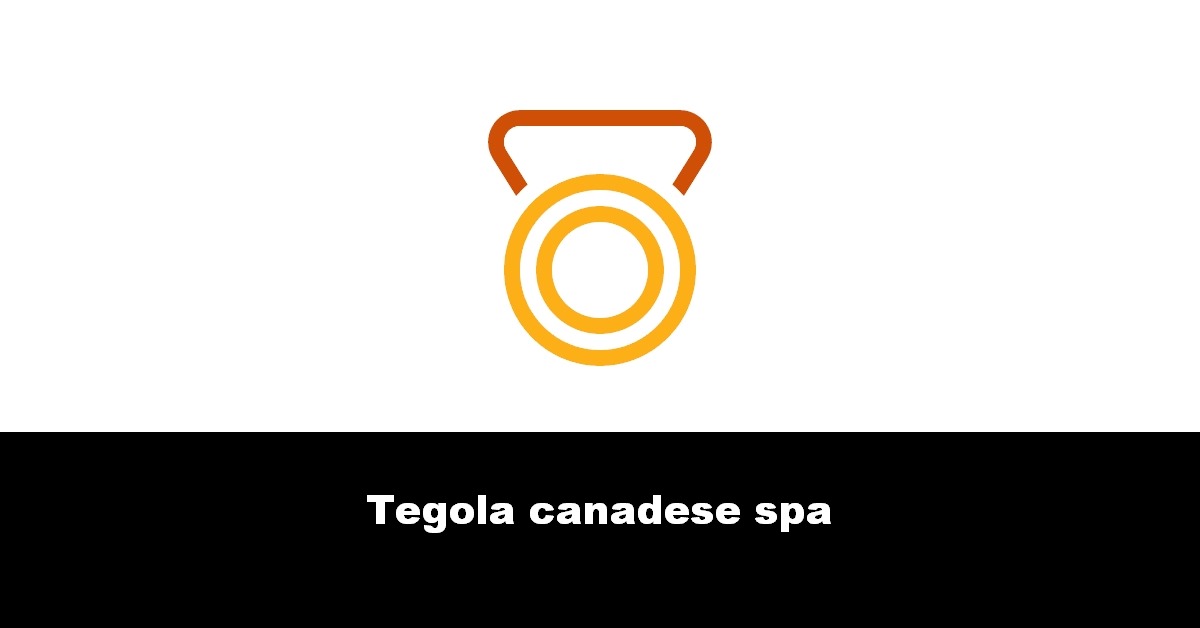 Tegola canadese spa