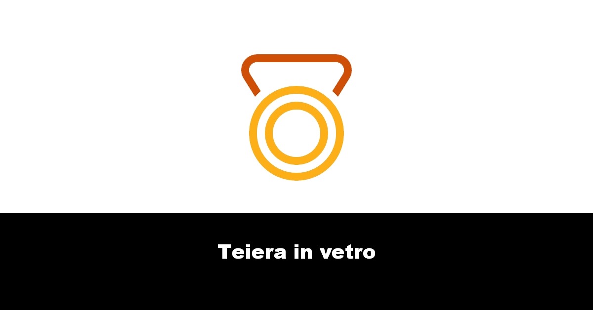 Teiera in vetro