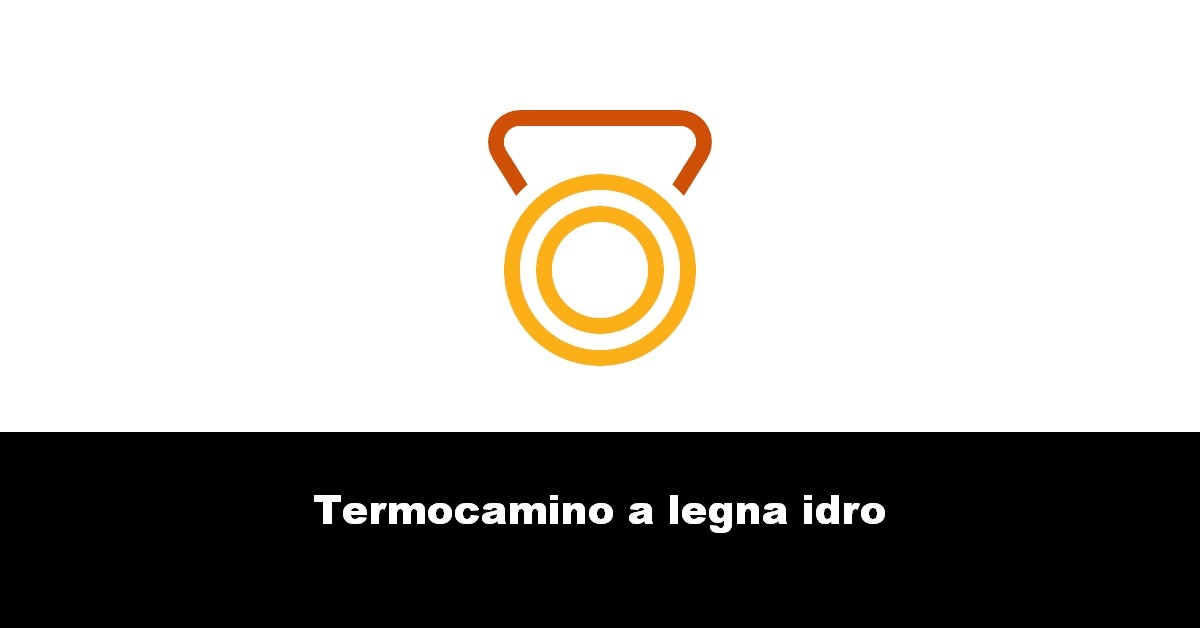 Termocamino a legna idro