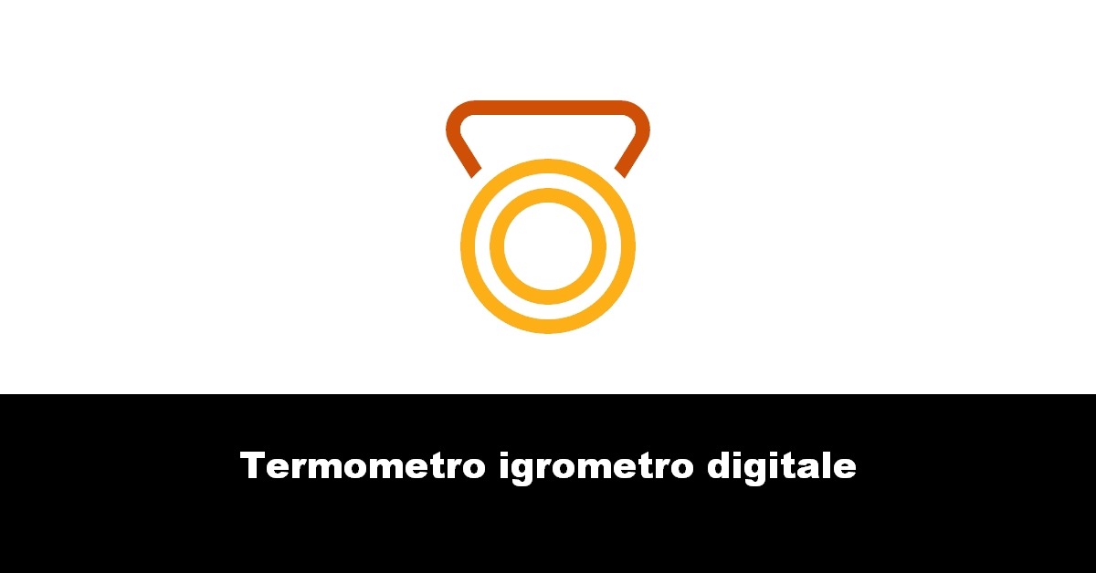 Termometro igrometro digitale