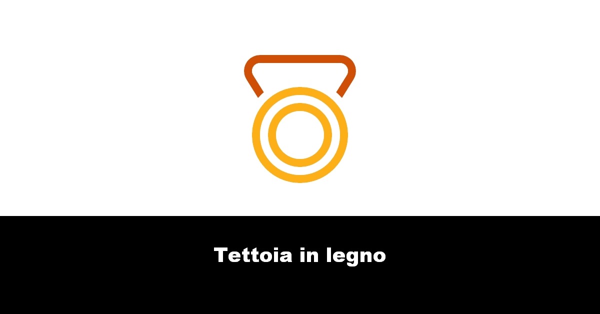 Tettoia in legno