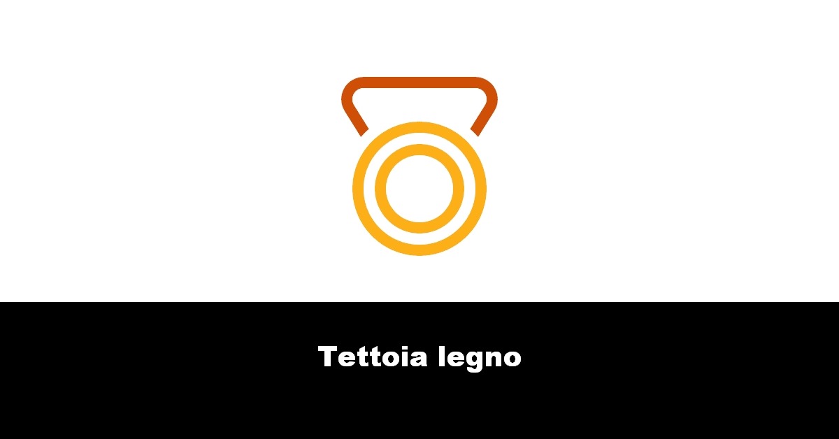 Tettoia legno