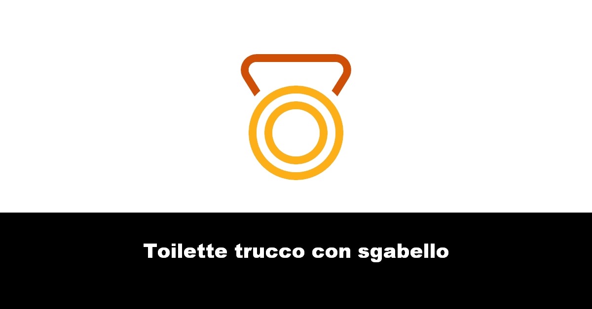 Toilette trucco con sgabello