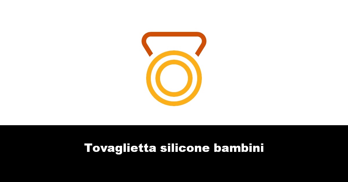 Tovaglietta silicone bambini