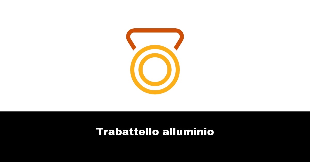 Trabattello alluminio