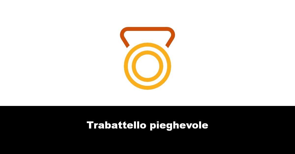 Trabattello pieghevole