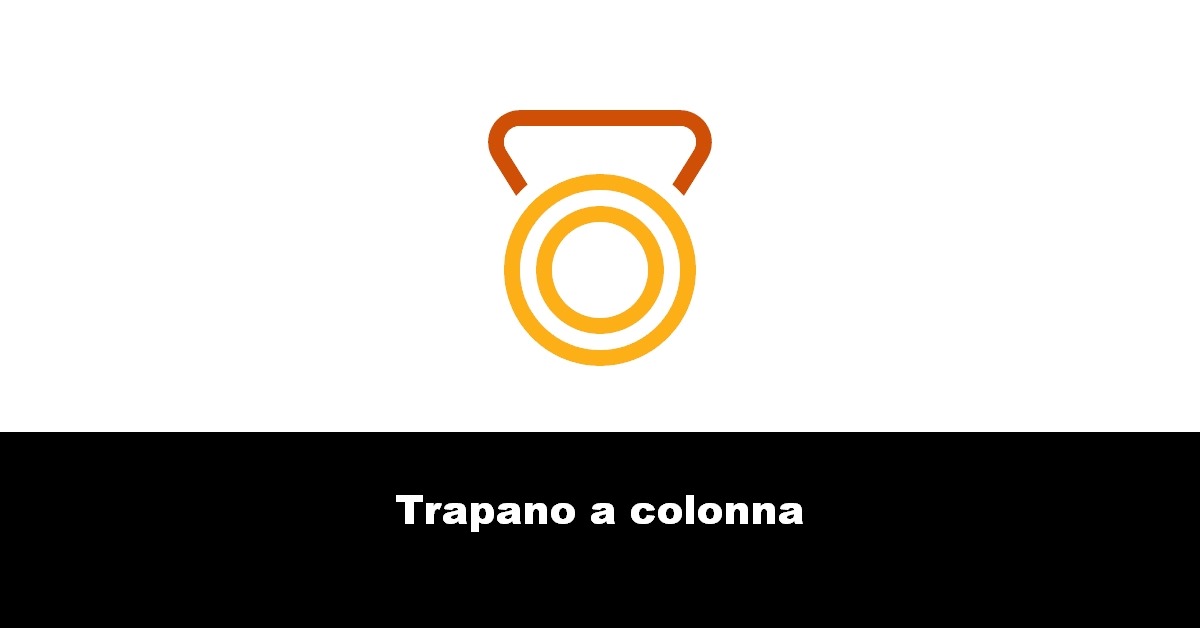 Trapano a colonna