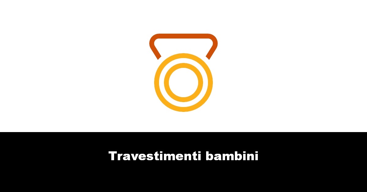 Travestimenti bambini