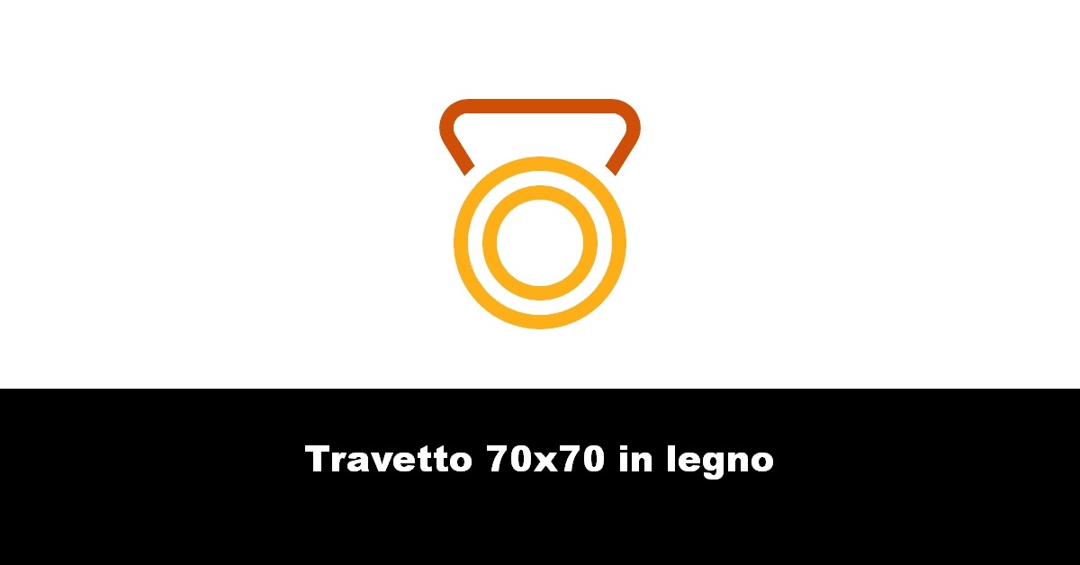 Travetto 70×70 in legno