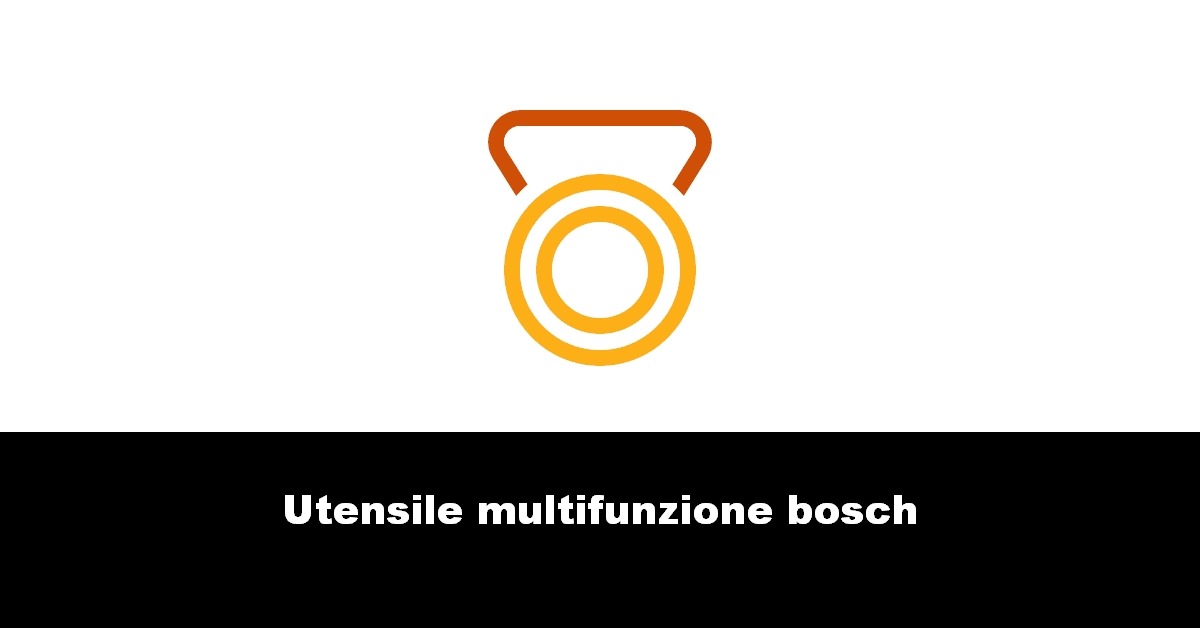 Utensile multifunzione bosch