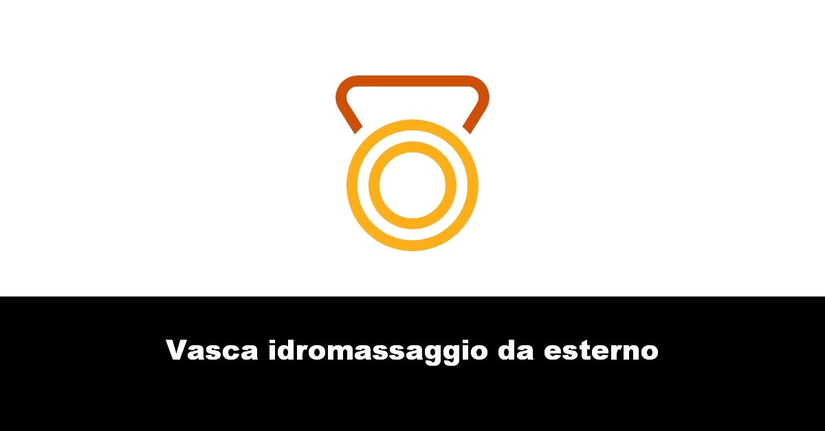 Vasca idromassaggio da esterno