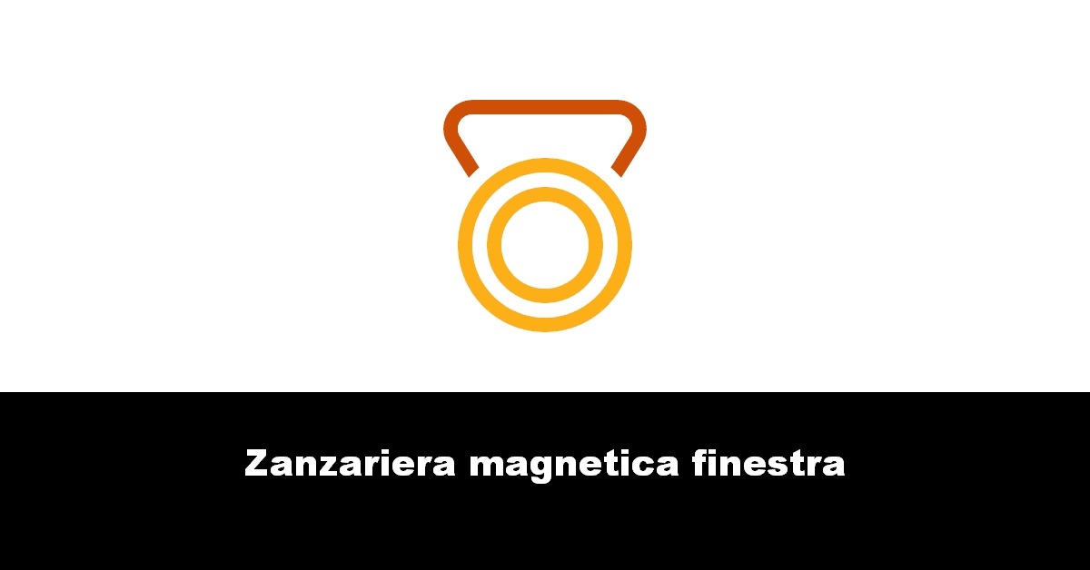 Zanzariera magnetica finestra